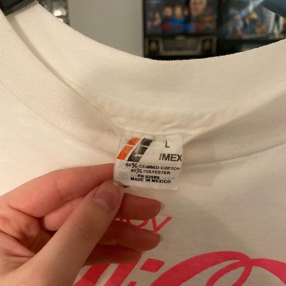 Coca-cola Men's T-shirtRare Coca-Cola Ultimate Cool vintage single-stitch tee - Picture 8 of 8